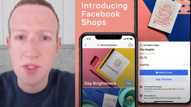 Facebook запускает бесплатную функцию “Магазины”, чтобы получить больше от рекламы
