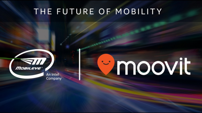 Intel приобретает приложение Moovit за $900 млн. для своей дочерней компании автономного вождения
